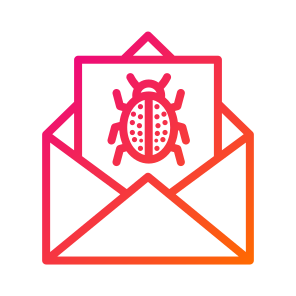 Mail,email,malware,virus,bug icon