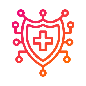 Rehabilitation,recovery,shield,cross,healthcare And Medical icon