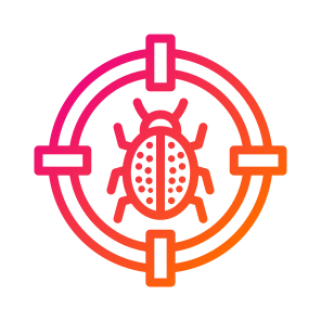 Target,malware,virus,aim,bug icon
