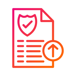 Upload,cyber Security,file,check,uploading icon