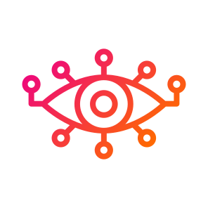View,eye,sight,clarity,cyber Security icon