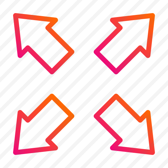 Expand,expanding,expanding,arrows,screen preview