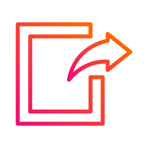Export,arrow,arrows,shortcut,ui icon