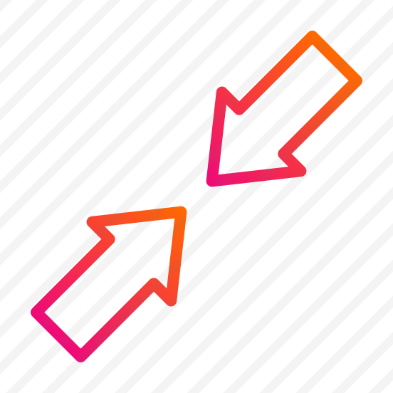 Minimize,direction,arrows,orientation,interface preview