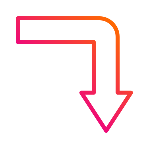 Turn Down,direction,arrows,interface,down icon