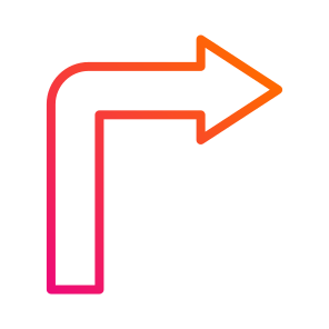 Turn Right,arrow,direction,arrows,right icon