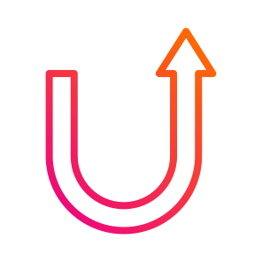 U Turn,route,arrow,direction,arrows icon