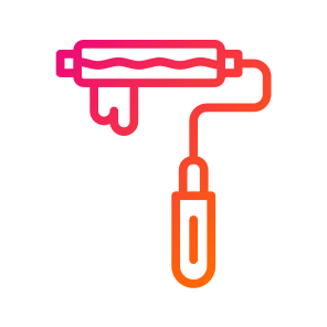 Paint Roller,roller,construction And Tools,industry,painter icon