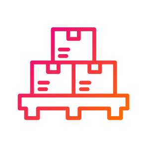 Pallet,logistics,shipping,package,industry icon