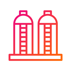 Silo,farm,industry,barn,buildings icon