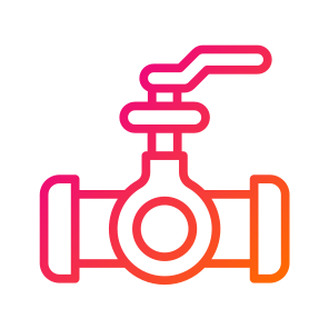Valve,gas Pipe,water Pipe,industry,construction And Tools icon