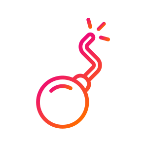 Bomb,explosive,security,explosion,malware icon