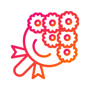 Bouquet,flower,flower Bouquet,fresh,flowers icon