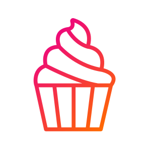 Cup Cake,dessert,sweet,muffin,food And Restaurant icon