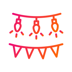 Decoration,celebration,entertainment,party,new Year icon