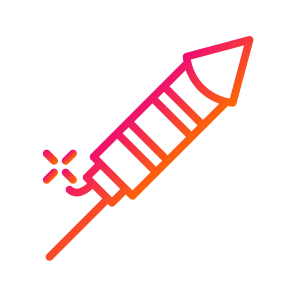 Fire Craker,craker,firework,celebration,rocket icon