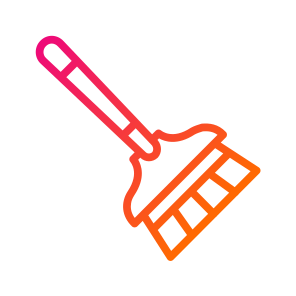 Cleaning Brush,broom,clean,sweeping,brush icon