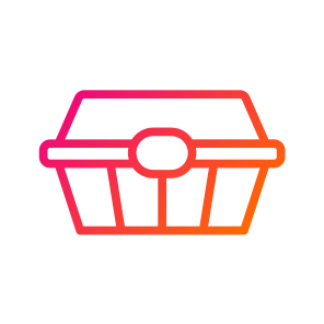 Lunch Box,lunch,take Away,packaging,fast Food icon