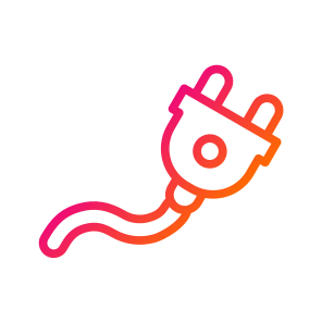 Plug,electricity,electronic,electric Plug,plastic Product icon
