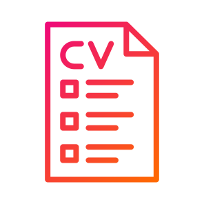 Cv,job,files And Folders,document,professions And Jobs icon