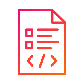 Script,document,paper,coding,programming icon