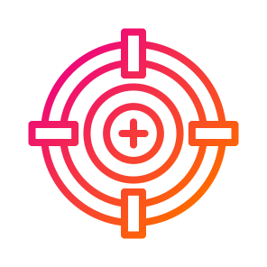 Target,targeting,objective,object,dart Board icon