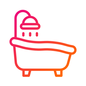Bath Tub,bath,tub,shower,clean icon