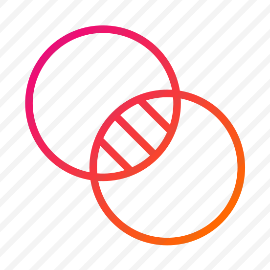Intersection,combination,graphic,design,intersect preview