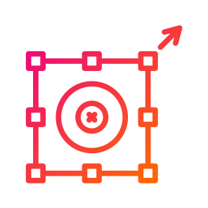 Resize Option,size,resize,scalable,graphic Design icon
