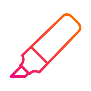 Marker,markers,pen,draw,writing icon