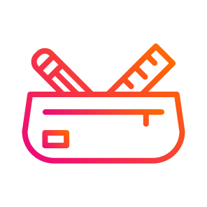 Pencil Case,pencilcase,pencil,stationery,education icon