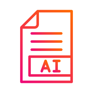 Ai,adobe,illustrator,file,format icon