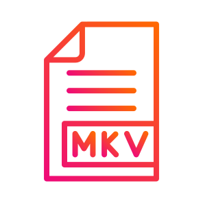 Mkv,files And Folders,file Type,file Format,file Extension icon