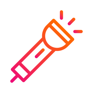 Flashlight,lamp,torch,light icon