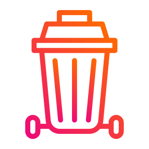 Garbage,basket,trash,bin icon