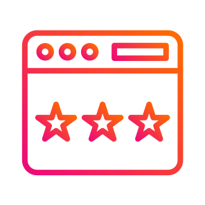 Feedback,rating,stars,social Media,web icon