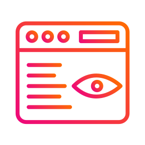 Impression,views,eye,programming,views icon