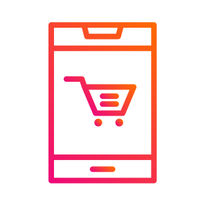 Online Shopping,shop,smartphone,marketing,commerce And Shopping icon