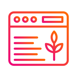 Organic Content,growth,fresh,archive,chart icon