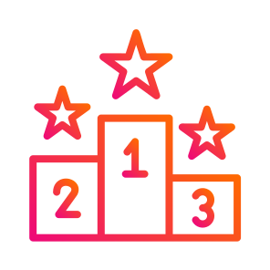 Ranking,rank,best,bar Graph,star icon