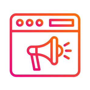 Web Promotion,promote,promoting,website,digital Marketing icon