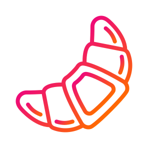 Croissant,bread,french,food,baked icon