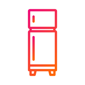Fridge,kitchen,refrigerator,food And Restaurant,technology icon