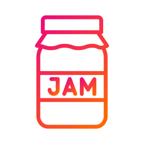 Jam,food And Restaurant,breakfast,jar,jam Jar icon