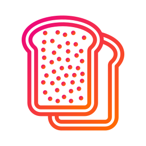 Toast,bread,breakfast,food,meal icon