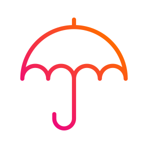 Umbrella,insurance,protection,weather,protection icon