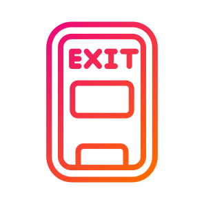 Emergency Exit,door,emergency,exit,plane icon