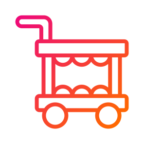 Food Trolley,flight,food And Restaurant,airplane,trolley icon