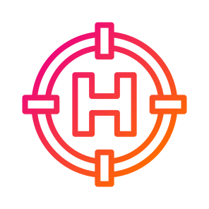 Helipad,helicopter,transportation,landing,helicopters icon