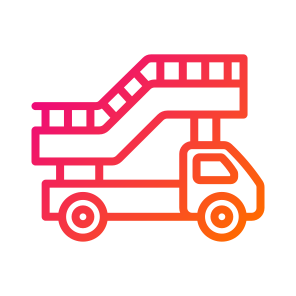 Ladder Truck,ladder,airport,transportation,travel icon